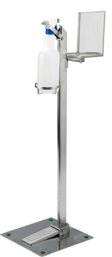 手指噴霧用「アルコールスプレースタンド」HW-AF | 三共空調株式会社