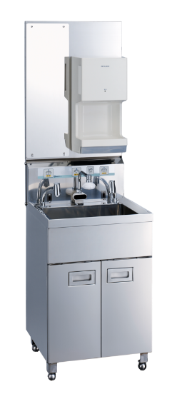 手洗いシリーズ「手指洗浄消毒器」HWS-1 | 三共空調株式会社｜公式サイト